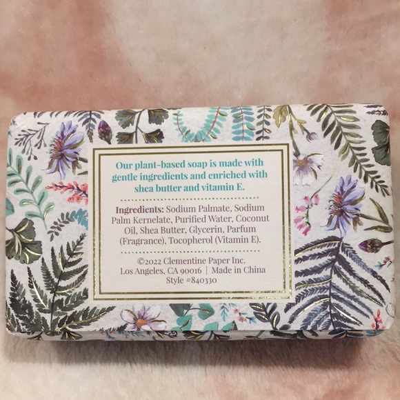 Mia & Co Colorful Herb Garden Scented Luxury Soap Bar 10.58 oz NWT shea butter - Picture 7 of 12